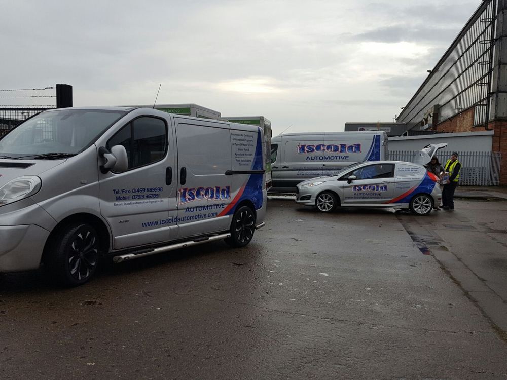 Iscold Automotive team on site
